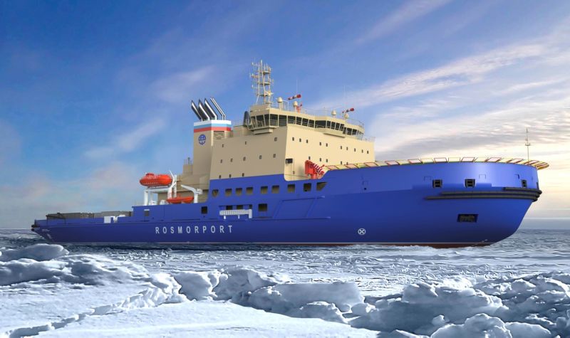 Завод «Пелла» получил контракт на строительство ледокола проекта 21900М2