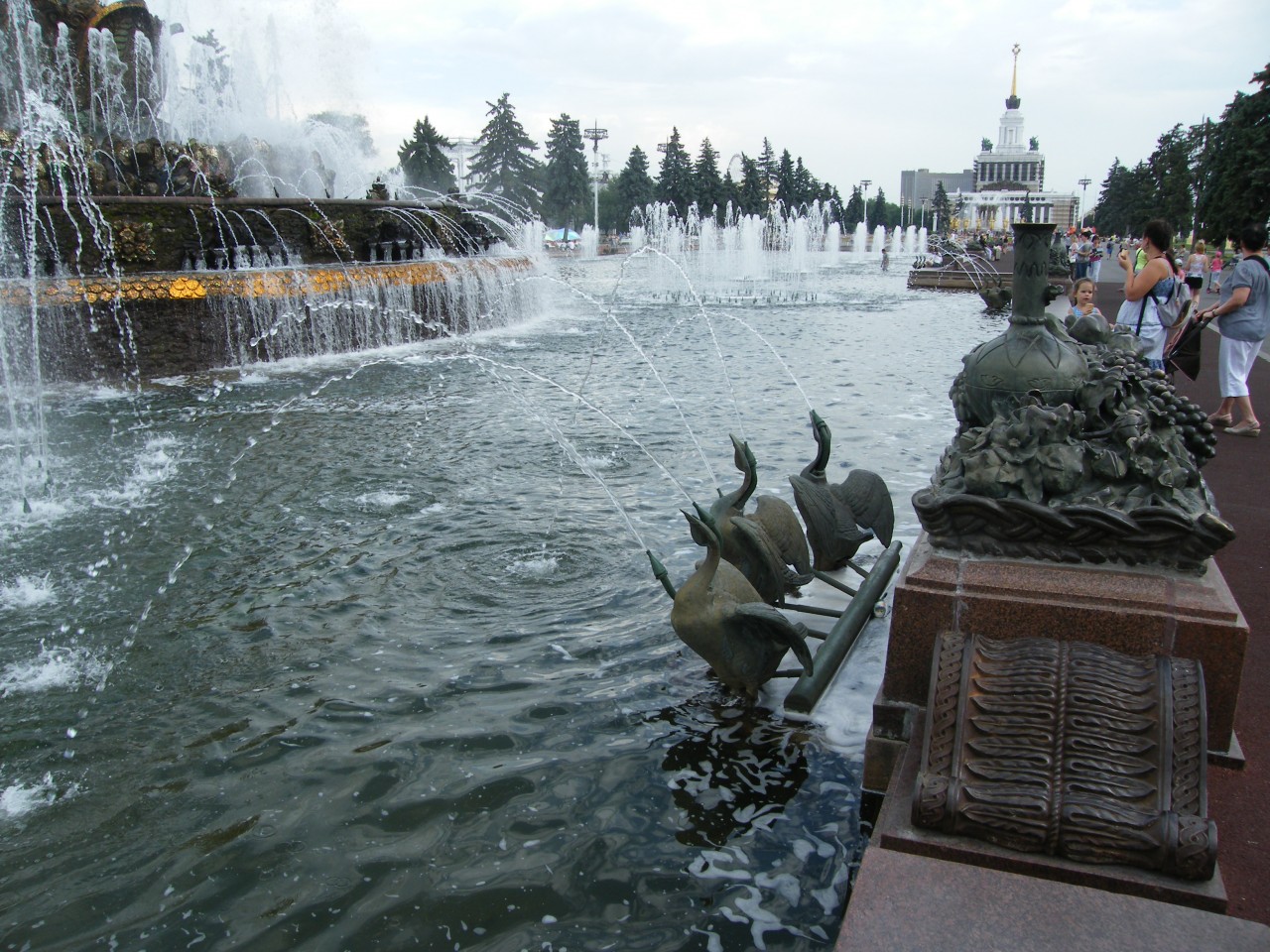Выставка Достижения Народного Хозяйства. Прогулки по Москве. ВДНХ 2014