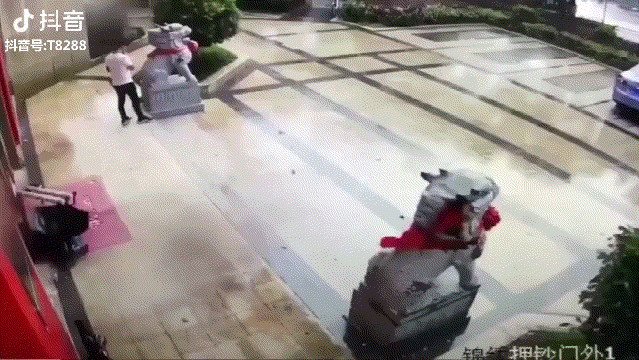 Профессионально gif, ветер, погода, подстава, прикол, сдувает, ураган, шторм, юмор