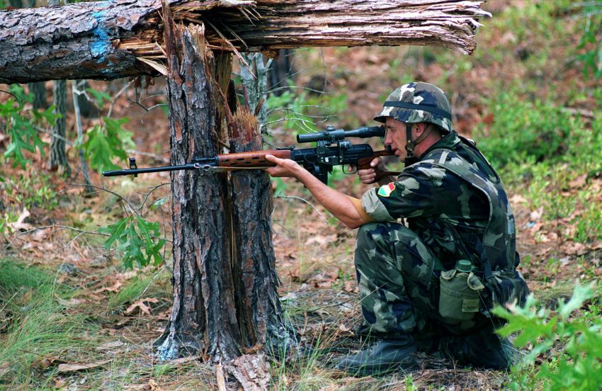 About the legendary SVD SVD sniper rifle, Russia
