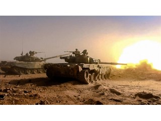 В сирийской пустыне победил Т-90 В сирийской пустыне победил Т-90