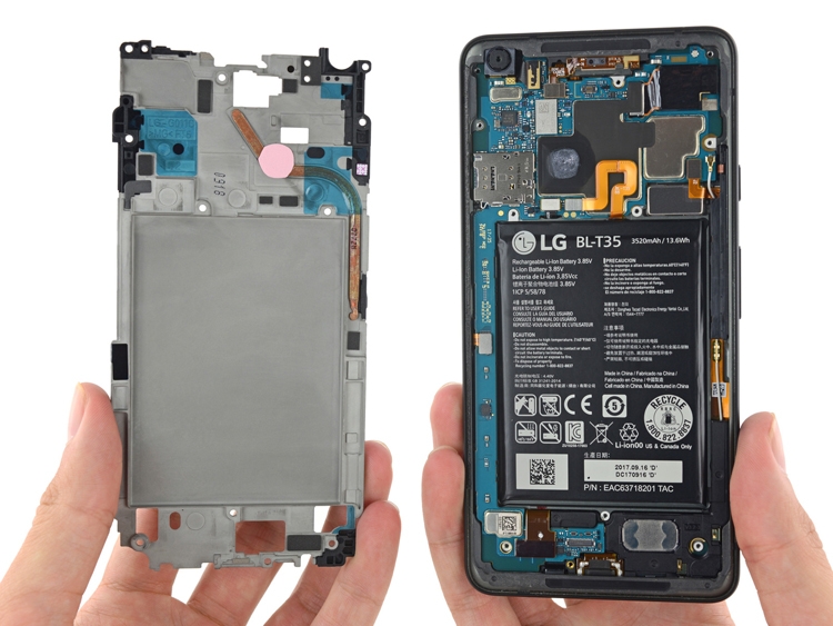 Фаблет Google Pixel 2 XL препарирован: ремонтопригодность выше среднего Фаблет Google Pixel 2 XL препарирован: ремонтопригодность выше среднего