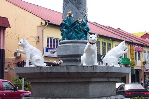 Город кошек в Малайзии