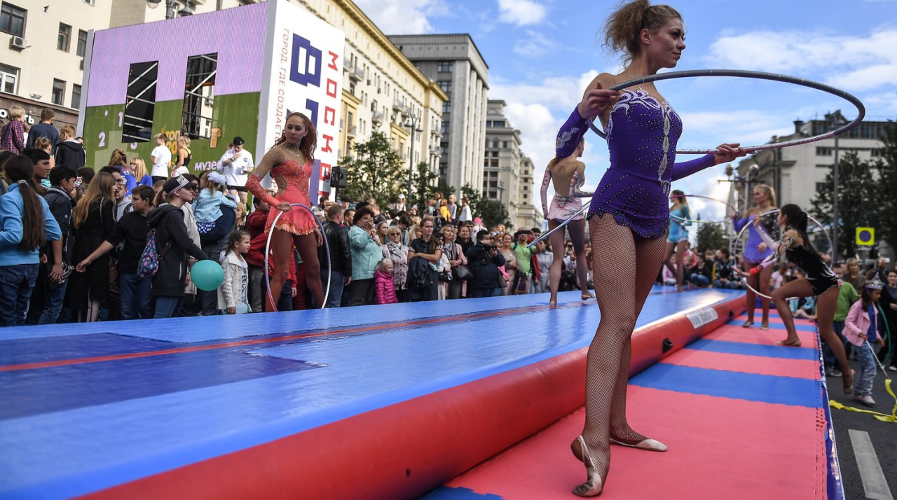 Празднование Дня города в Москве