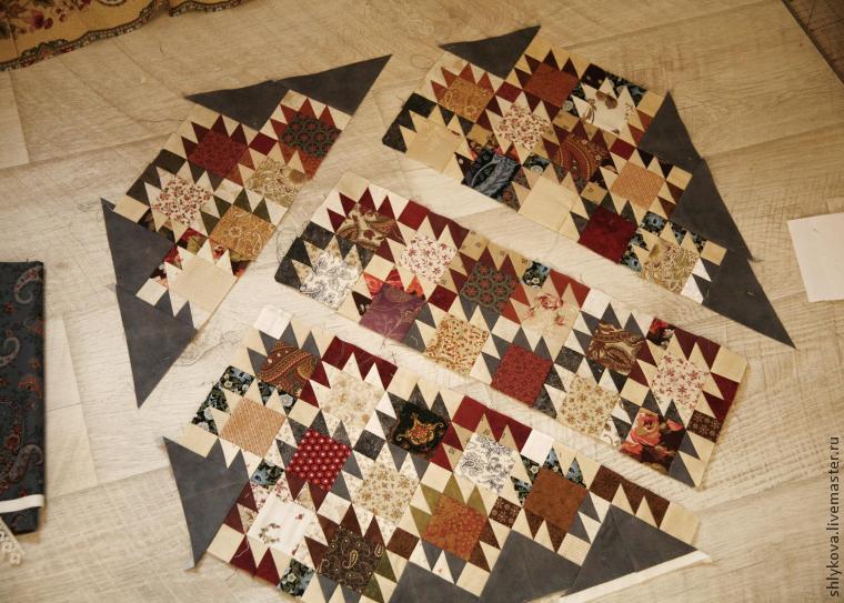 Создаем панно в технике пэчворк Создаем панно в технике пэчворк