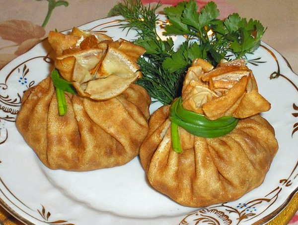 С- Урок 17. Украшение сырных и горячих закусок.. Поодолжение