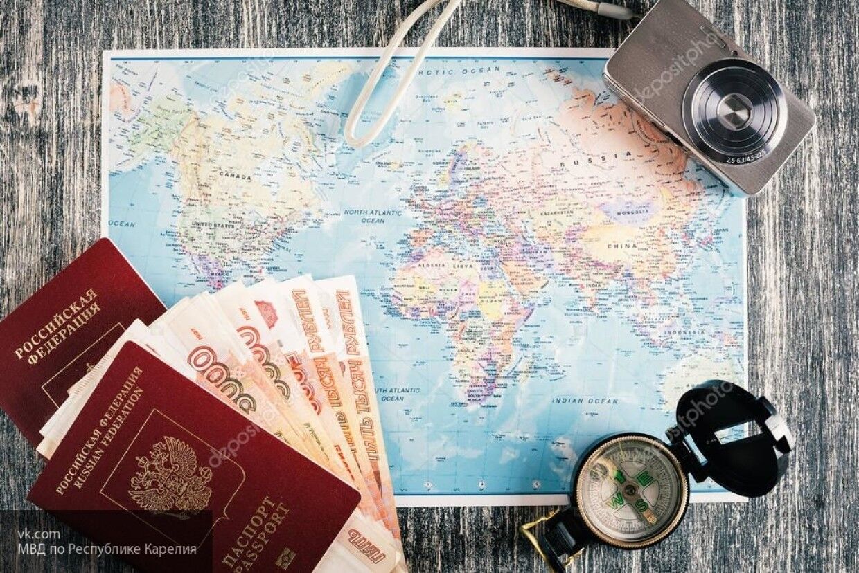 Путешествия карта и паспорт