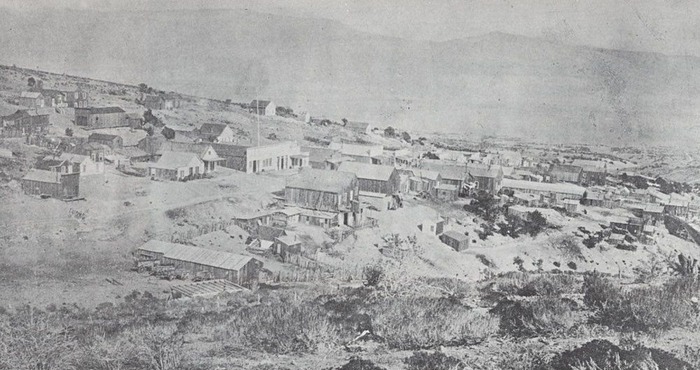 Город Уорд, ок. 1880 года. /Фото: westernmininghistory.com Город Уорд, ок. 1880 года. /Фото: westernmininghistory.com