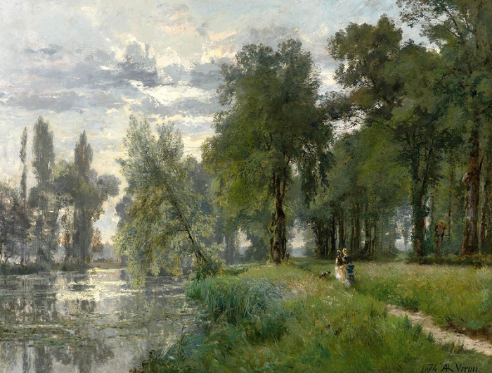 Автор картины – французский художник Александр Рене Верон (Alexandre Rene Veron). Автор картины – французский художник Александр Рене Верон (Alexandre Rene Veron).