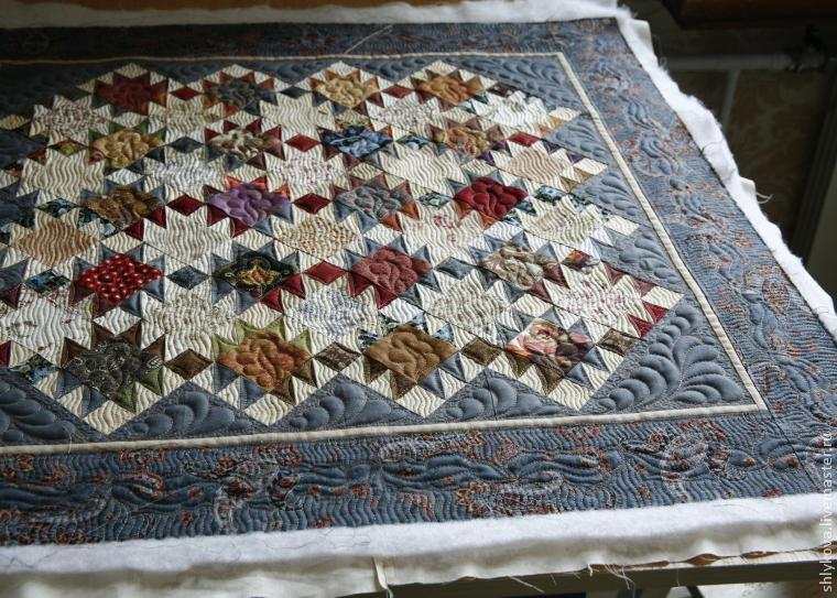 Создаем панно в технике пэчворк Создаем панно в технике пэчворк