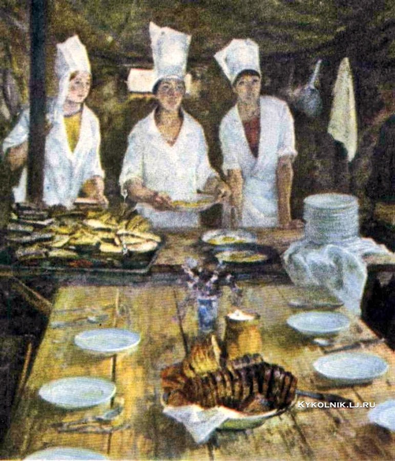 Изобразительное искусство СССР. Рабочий полдень... Изобразительное искусство СССР. Рабочий полдень...
