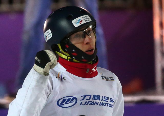 В США на этапе Кубка мира по лыжной акробатике золото завоевал россиянин