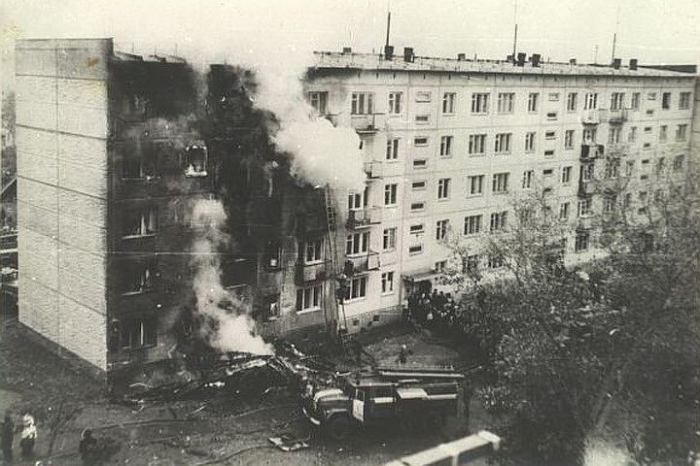 Место авиакатастрофы в Новосибирске./Фото: img.anews.com