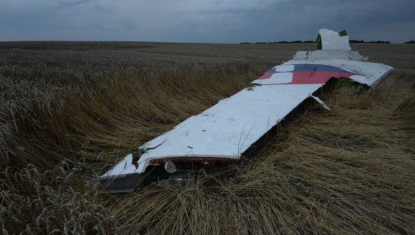Крушение малайзийского Boeing на Украине. Архивное фото