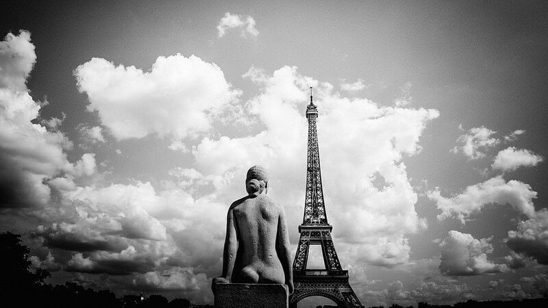 Чёрно-белая фотография