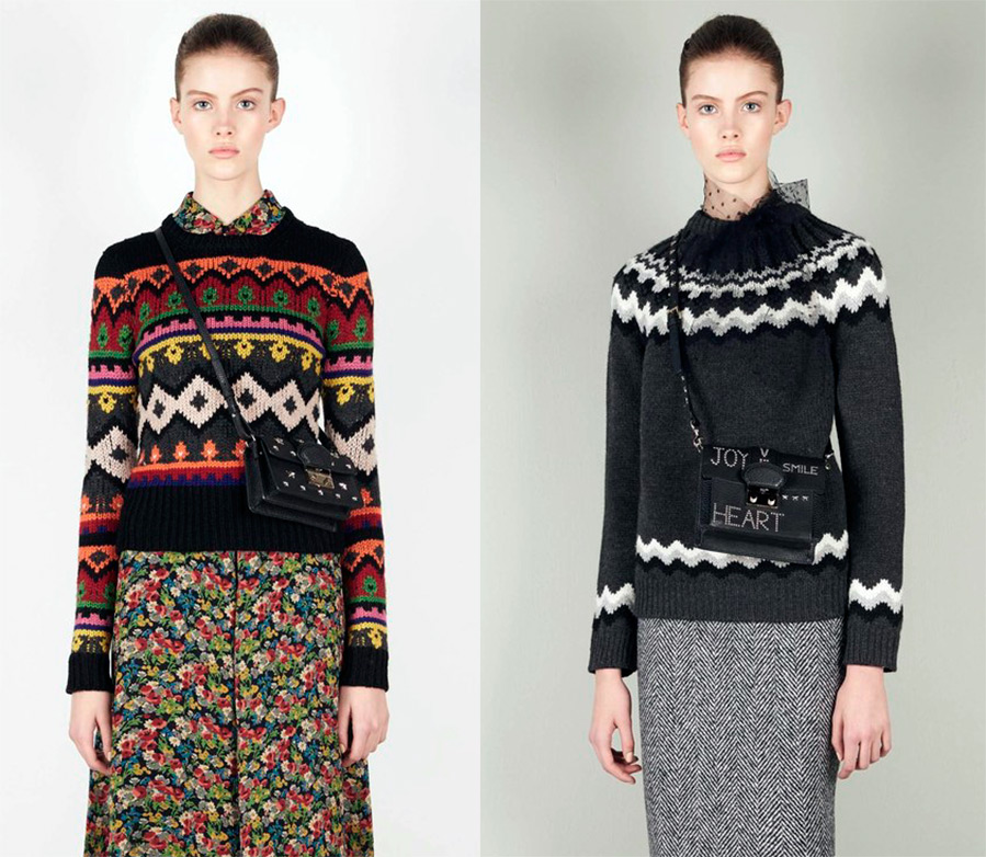 теплые вещи Red Valentino теплые вещи Red Valentino