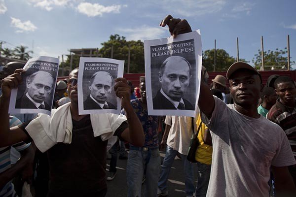 Гаити: Владимир Путин, помогите нам пожалуйста!