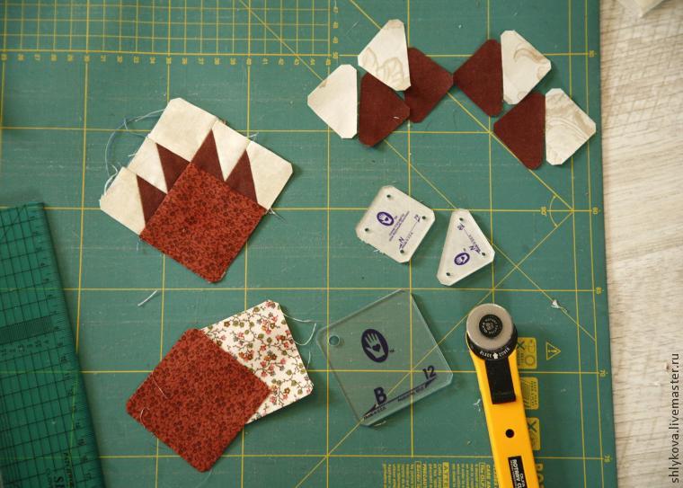 Создаем панно в технике пэчворк Создаем панно в технике пэчворк