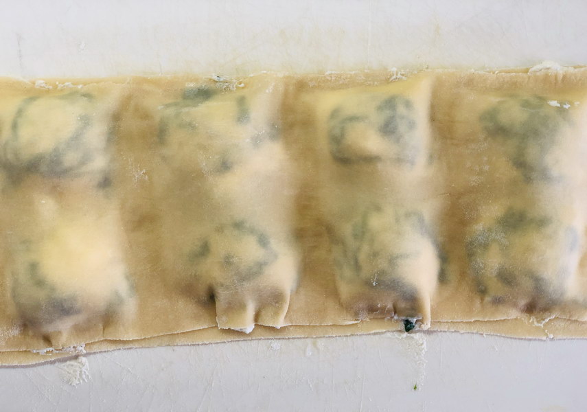 Мастер-класс: готовлю равиоли с рикоттой и шпинатом