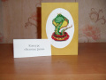 Новогодняя открытка. Королева змей. Конкурс символ года 2013