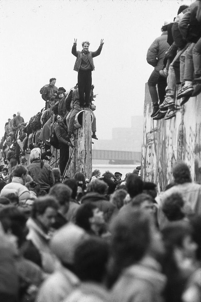 Берлин, 1989 год. было, история, фото
