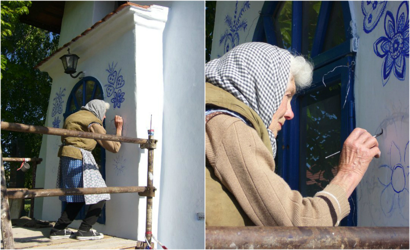 87-летняя старушка ежедневно взбирается на стремянку, чтобы сделать нечто необыкновенное… 87-летняя старушка ежедневно взбирается на стремянку, чтобы сделать нечто необыкновенное…