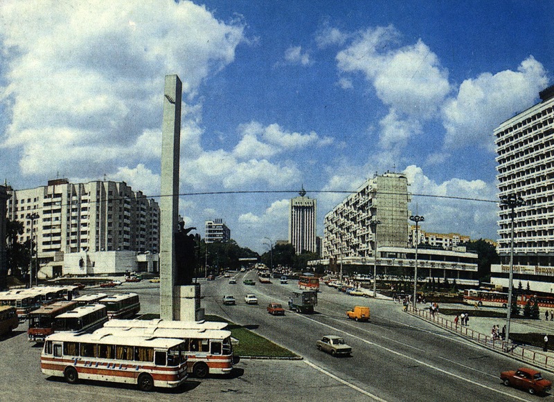 Кишинёв в 1990-ом.
