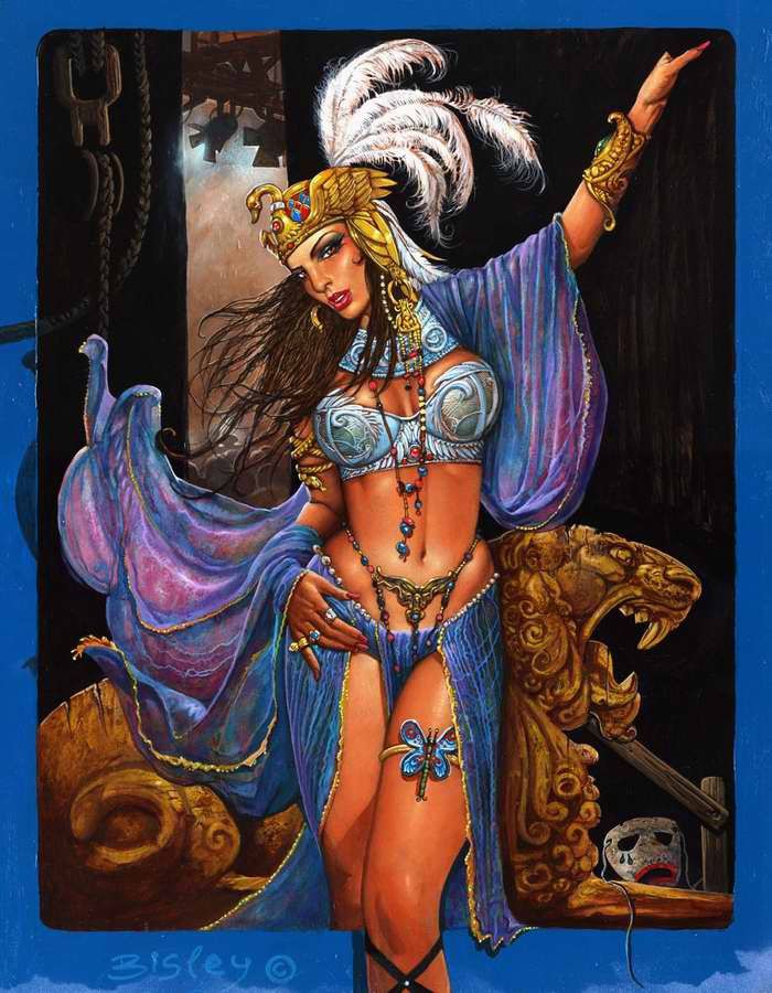 Simon Bisley, женщины, история