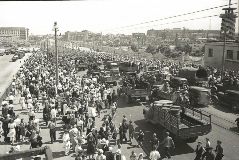 Марш пленных немцев по Москве