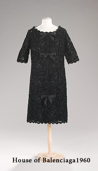 ретро платье House of Balenciaga1960