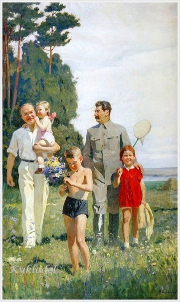 Сталин а быту.