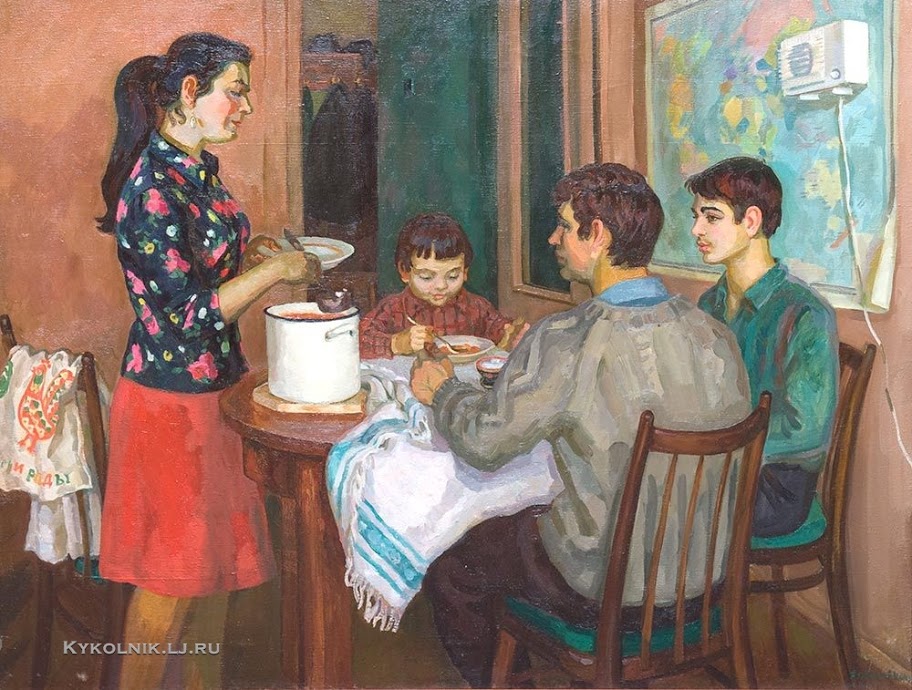 Изобразительное искусство СССР. Рабочий полдень... Изобразительное искусство СССР. Рабочий полдень...