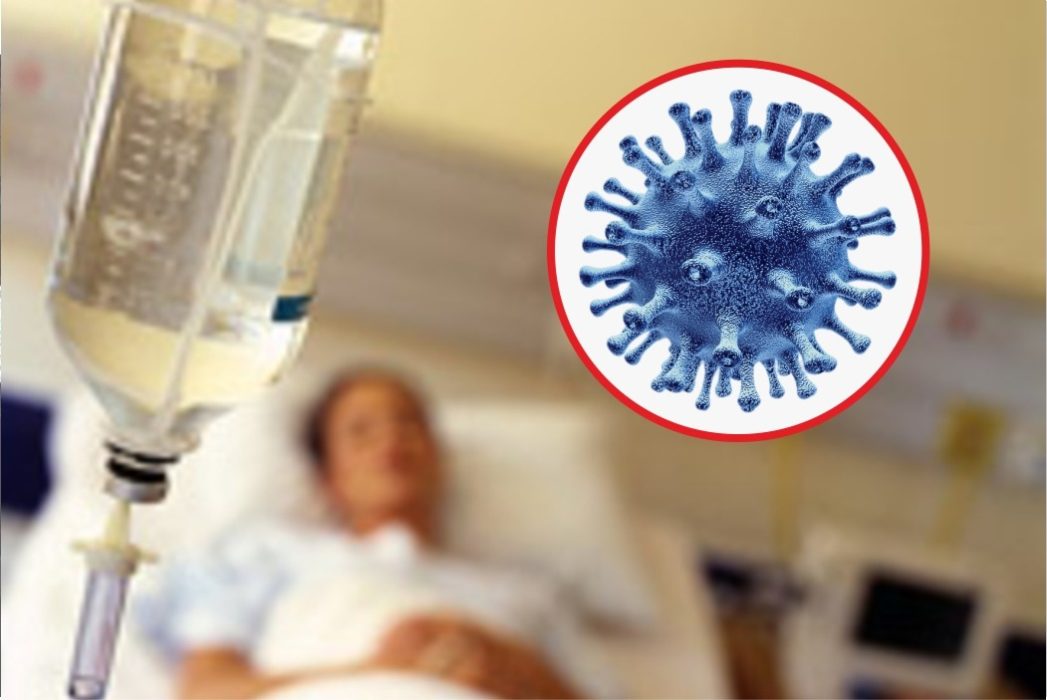 По словам ученых, коронавирусом женщина заразилась, когда лежала в больнице.