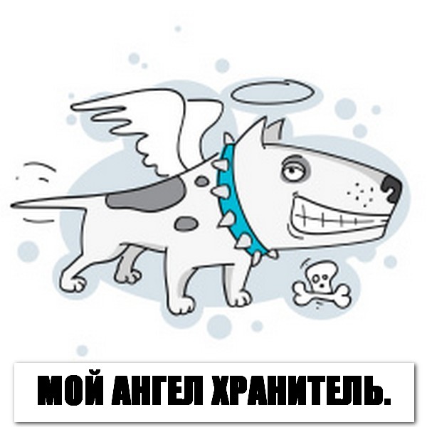 Мой ангел-хранитель.