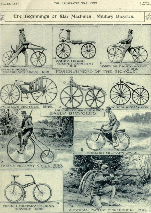 Great Moments In Bicycle-Powered Warfare