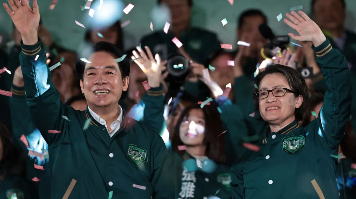 Доброй ночи, Империя. Вот и завершились выборы в Тайване и победу на них почти уверенно одержал проамериканский кандидат Лай Циндэ.