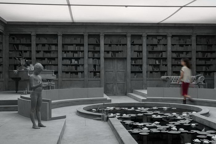 Монохромные скульптуры Hans Op de Beeck