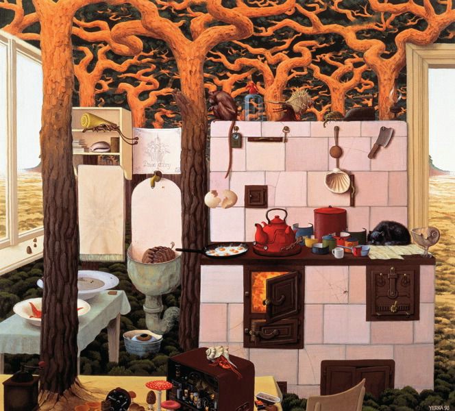 Картины Jacek Yerka Картины Jacek Yerka