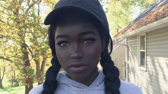 Фото: школьница с уникальной внешностью взорвала Instagram