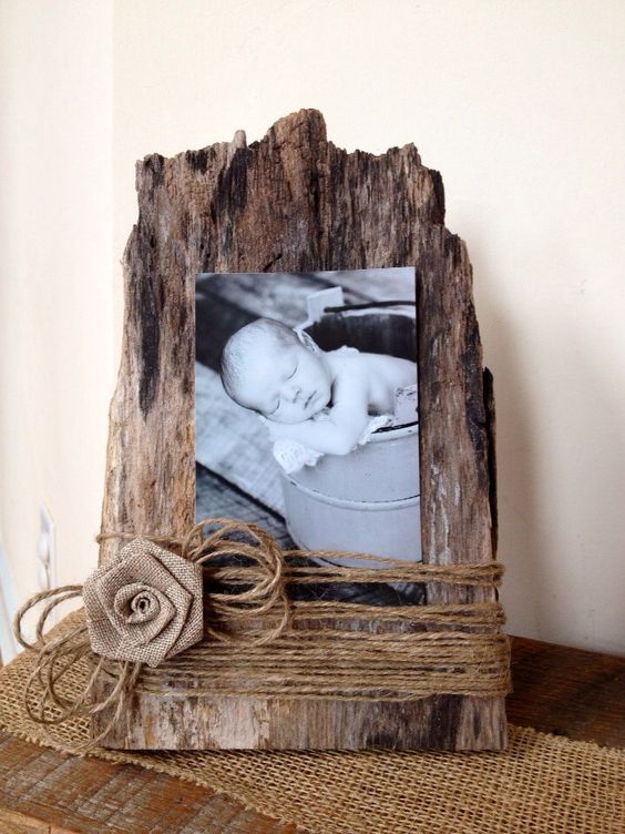 Barn+wood+picture+frame+by+LovebugWreathsNmore+on+Etsy,+$15.00