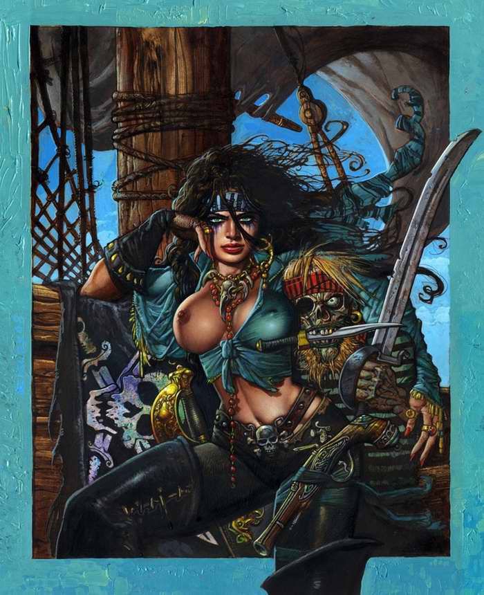 Simon Bisley, женщины, история