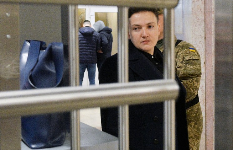 Надежду Савченко задержали в Верховной раде