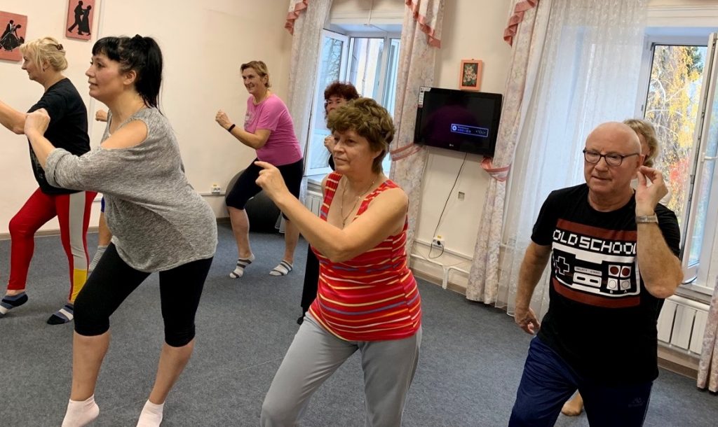 Для «долголетов» Алтуфьева подготовили фитнес-программу