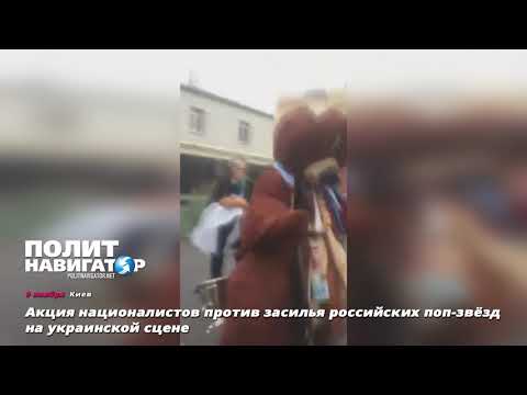 В Киеве переодетые медведями бандеровцы с водкой и балалайками пикетировали Турчинова