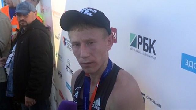 Артем Алексеев выиграл Московский марафон второй год подряд