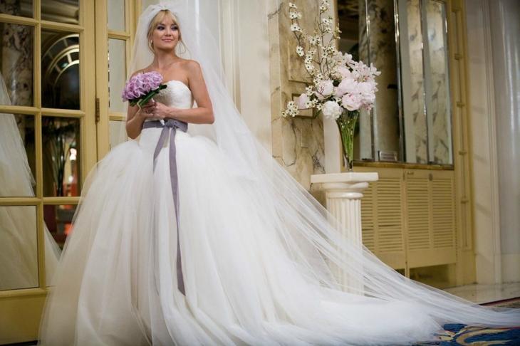 Кейт Хадсон в Vera Wang Свадебное платье «Война невест»