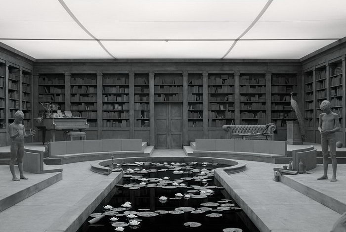 Монохромные скульптуры Hans Op de Beeck