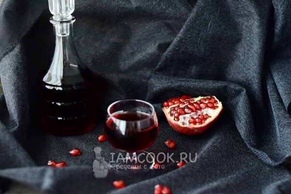 Рецепт гранатового ликера