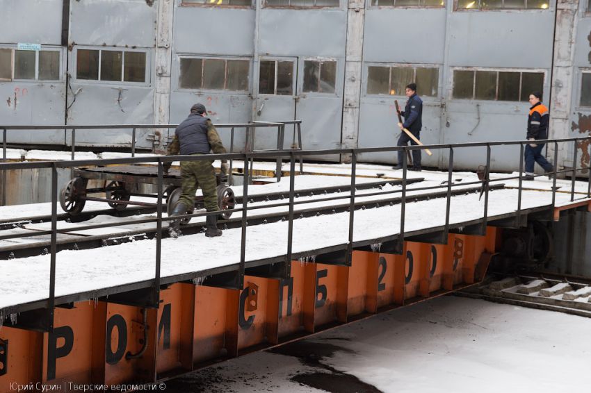 Тверь, депо, поезд