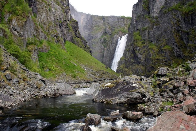 Красивейший водопад Норвегии Ворингфоссен